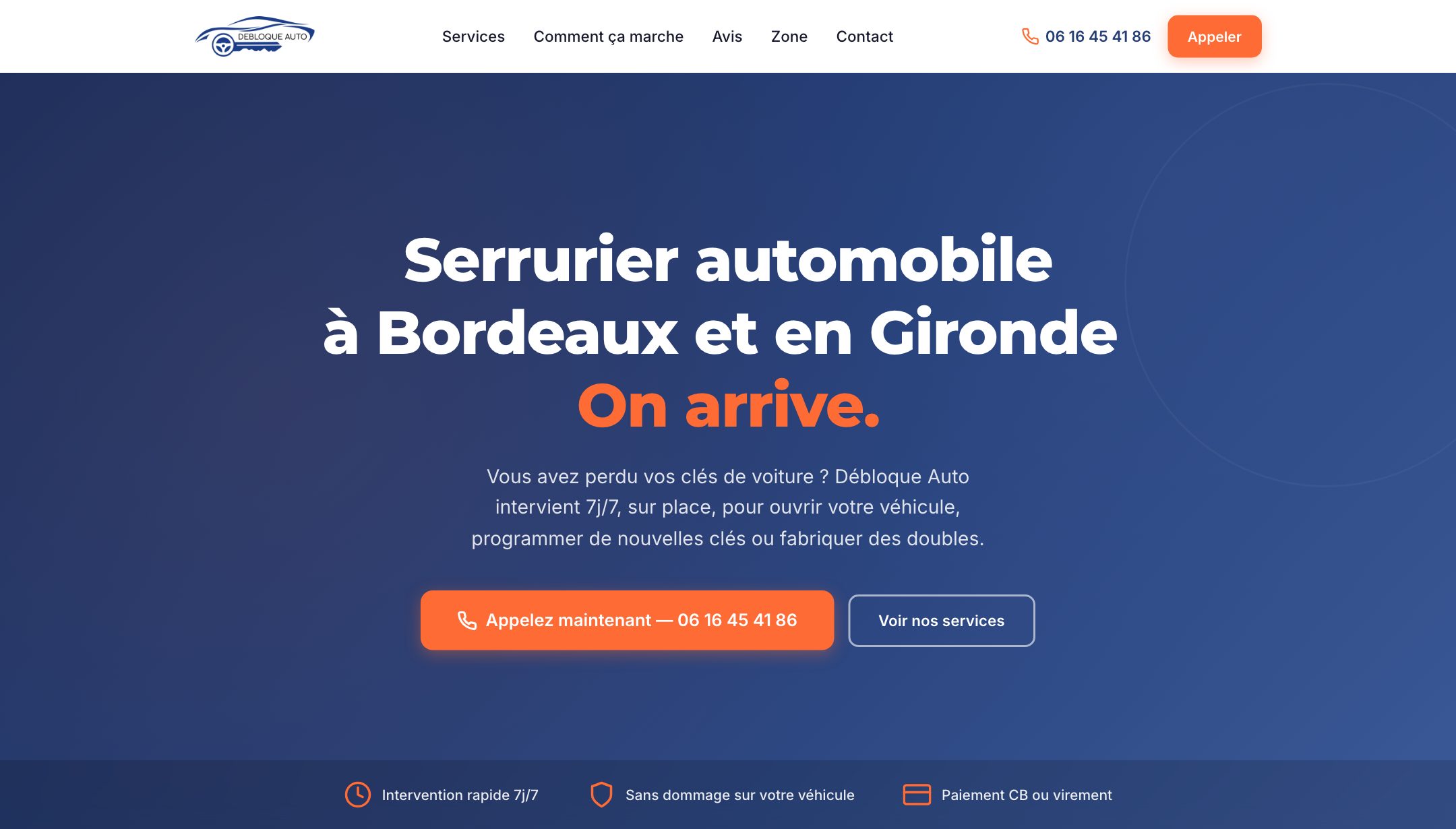 Site de Edouard-Hugo Conte réalisé par Le Compagnon